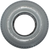 Close up view of 2.80/2.50-4 Primo Power Edge Foam Filled Wheelchair and Scooter Tire showing profile with C-178G and 2.15 rim